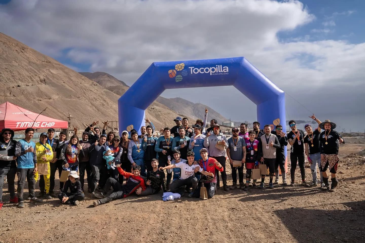 Cuarta fecha de Downhill se vivió con éxito en cerro La Cruz de Tocopilla